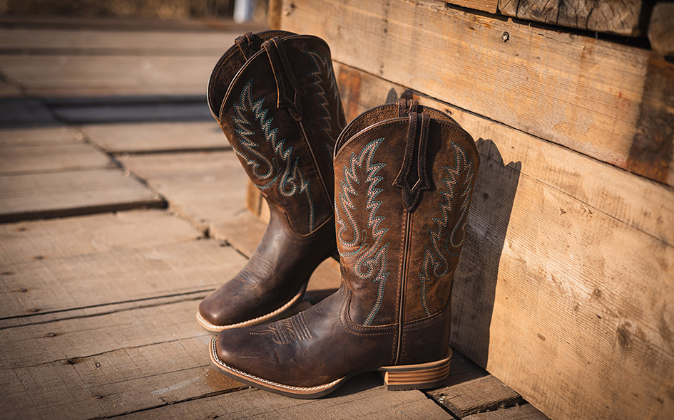 The Winter And Riding Boots