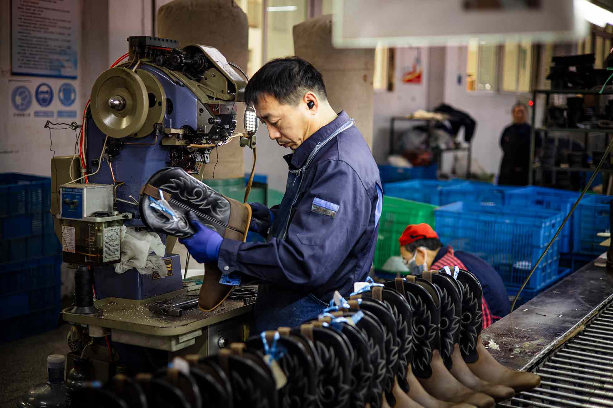 The Environmental Protection Production Of Riding Boots