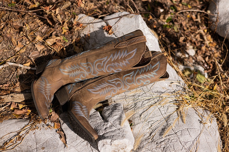Riding Boots And Fur - A Combi