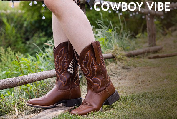 Cowgirl Boot Styling: Blending
