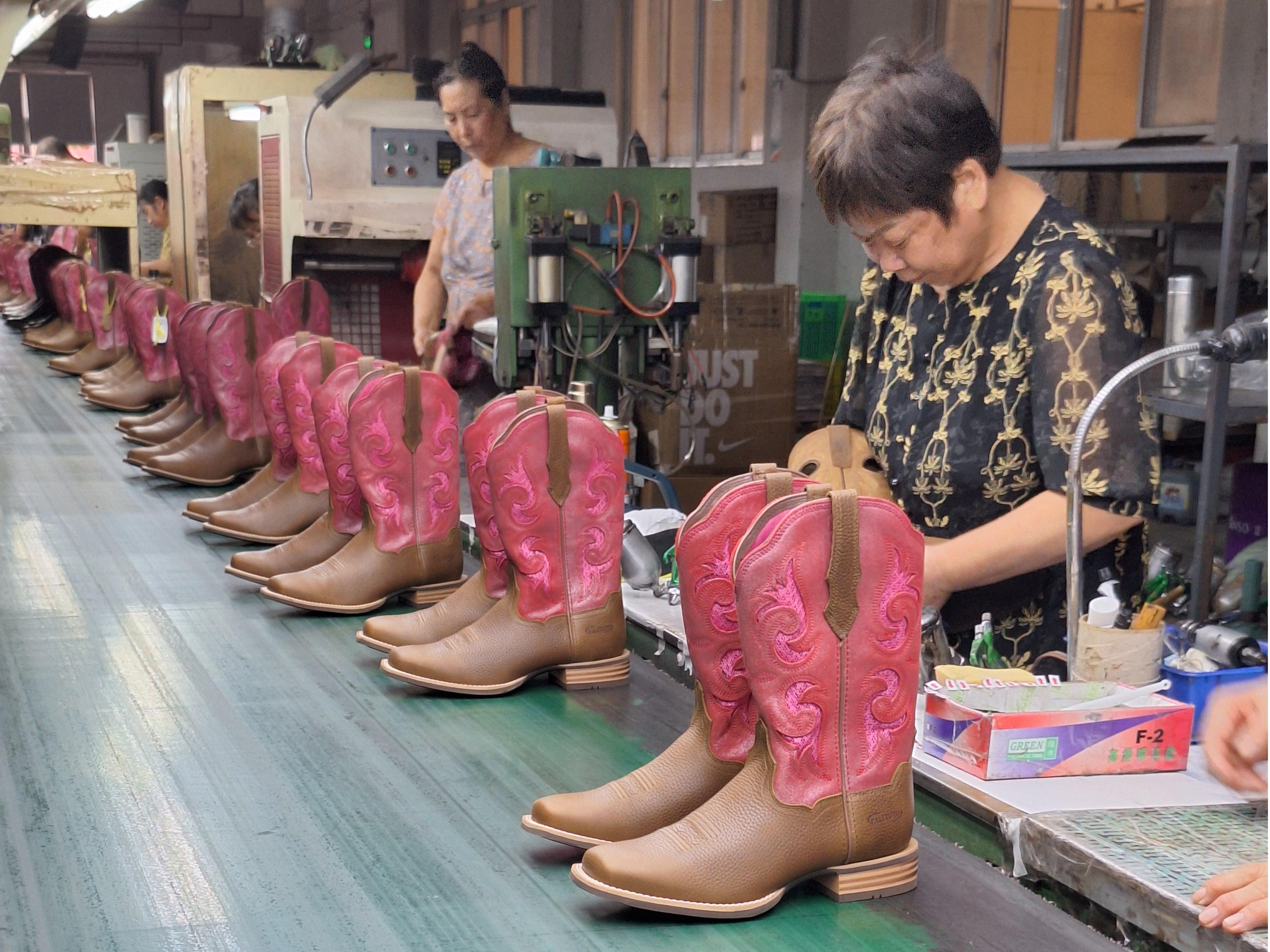 Cowboy Boot Quality Inspection